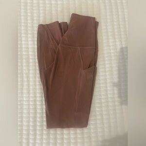 Lululemon Athletica Pink ish Brown Leggings
